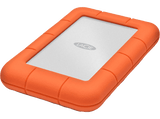 Disco duro externo 1 TB - LaCie Rugged Mini, USB C 3.0 , Naranja
