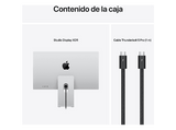 Apple Studio Display XDR, 27, Vidrio estándar, 120 Hz, Pantalla Retina 5K, Soporte de inclinación y altura ajustable, Plata