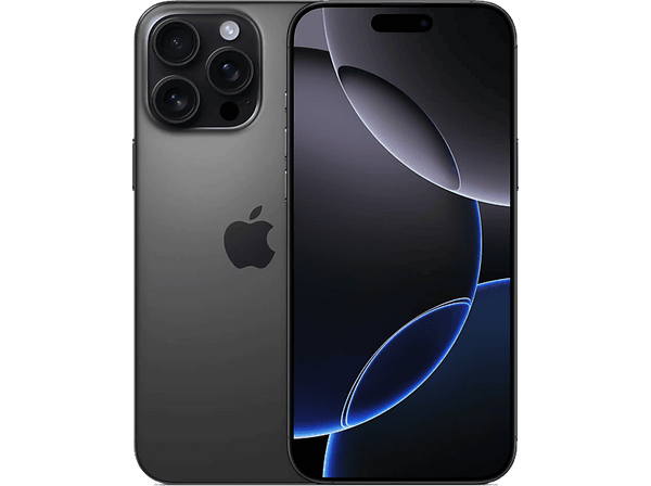 Apple iPhone 16 Pro Max, Titanio Negro, 256 GB, 5G, 6.9 " OLED Super Retina XDR, Chip A18 Pro, iOS