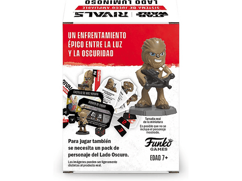 Pack Merchandising - Magicbox Funko Star Wars Rivals S1 Light Side Character Pack