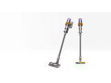 Aspirador escoba - Dyson v15 Detect Absolute, 240 W, 60 min, Pantalla LCD, Inalámbrico, 3 Modos, Tecnología Láser, Sensor Suciedad, Níquel