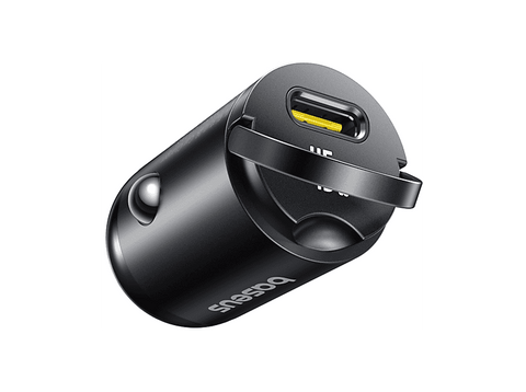Cargador coche - Baseus PrimeTrip VP2, Universal, 45W, Tipo-C, Con cable 100 cm 60W, Carga rápida, Negro