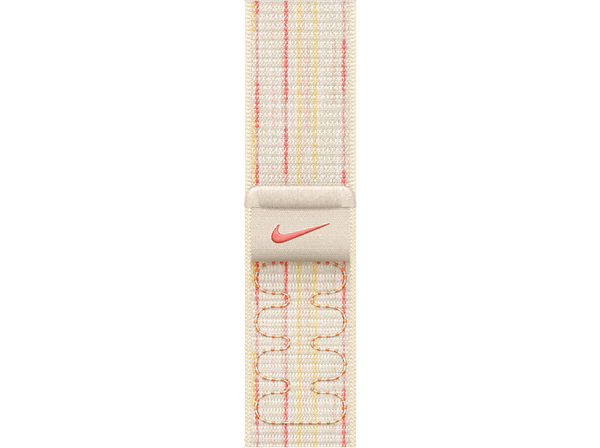 Apple Correa Loop Nike Sport, Blanco estrella/Rosa, Para Apple Watch 42 mm, Talla única