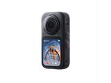 Cámara deportiva - Insta360 X6 Standard Bundle, 8K 50fps 360 Video, 140min Autonomía, Sumergible, Efecto Invisible Selfie Stick, Midnight Black