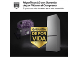 Frigorífico combi - LG GBBS726CPY, No Frost, 203 cm, 375 l, DoorCooling+™, Digital FRESHConverter+™, Inox antihuellas