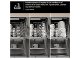 Lavavajillas - Samsung DW70H73YCFRU1, 14 servicios, 8 programas, 59.8 cm, Tercera bandeja, Wifi, Inoxidable