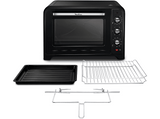 Mini horno - Moulinex OX4958, 2200 W, 60 l, 7 modos, Función grill, Termostato, Negro