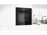 Horno a vapor - Balay 3HD5829N3, Multifunción, Pirolítico, 71 l, Función Freidora de Aire, Control Deslizante, 60 cm, Cristal Negro