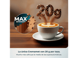 Cafetera superautomática - Cecotec Cremmaet Lungo Steam, Vaporizador, 5 bebidas, Pantalla táctil, 19 bares, Thermoblock, Molinillo integrado, Negro