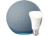 Altavoz inteligente con Alexa - Amazon Echo (4ª Gen), Controlador de Hogar, Azul grisáceo
