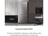 Frigorífico combi - Haier 3D 70 Series 7 HTW7720DNMP, No Frost, 200.6 cm, 486 l, Direct Access, Wi-Fi, Inox
