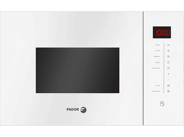 Microondas - Fagor 3MWB-25BTCGB, 1450 W, 25 l, 8 programas, 5 niveles potencia, Combigrill, Blanco