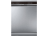 Lavavajillas - Midea MDWPF1433CSS-W-EU, 14 Cubiertos, 10 Programas, 59.8 cm Ancho, Auto Door Open, Inox