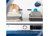Accesorio secadora - Care + Protect CDB1101, 2 unidades, Fácil planchado y secado, Azul
