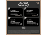 TV QLED 65 - Samsung TQ65Q77DATXXC, QLED 4K, Procesador Quantum 4K, Smart TV, Titan gray
