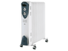 Radiador - ok. ORO 1322524 ES, 2500 W, 3 niveles de calor, 13 elementos, Termostato regulable, Display LED, Blanco