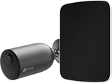 Cámara de vigilancia IP - Ezviz EB3 2K + Panel Solar, 2304 x 1296, Función de visión nocturna, 5200 mAh, Negro