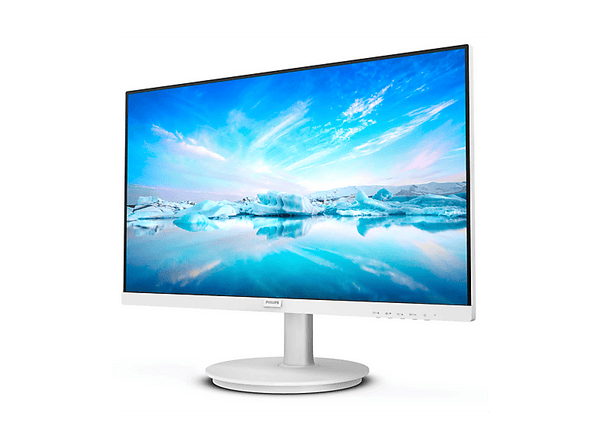 Monitor - Philips 271V8AW/00, 27", Full-HD, 4 ms, 75 Hz, VGA, HDMI, Audio, Adaptive-Sync, Modo LowBlue, SmartImage, Blanco