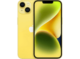 REACONDICIONADO Excelente Apple iPhone 14, Amarillo, 128 GB, 5G, 6.1 OLED Super Retina XDR, Chip A15 Bionic, iOS