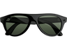 Gafas IA - Ray-Ban Meta Aviator(Gen 3), Negro brillante, Transitions® verde grafito, Gafas con IA y cámara, Talla estándar, Unisex