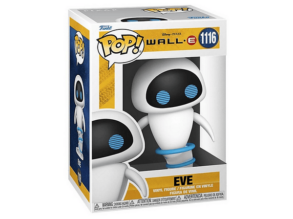 Figura Funko Pop! - Wall-E  Pride Figur Eve Flying, Vinilo, 9.5 cm, Multicolor