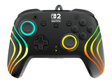 Mando Nintendo Switch 2 - Turtle Beach Afterglow™ Wave Wired Controller, Para Nintendo Switch, Nintendo Switch OLED, Nintendo Switch 2, Cable, Negro
