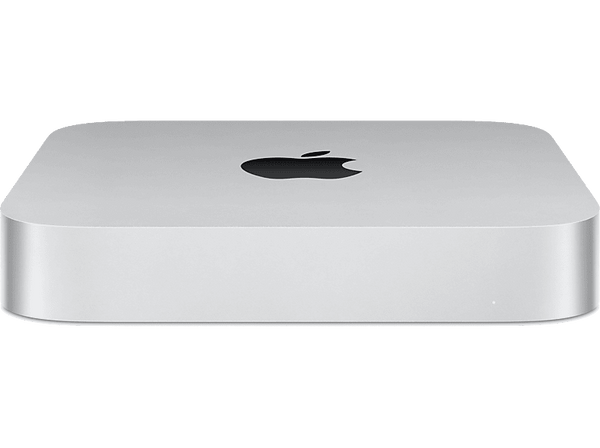 Apple Mac mini (2023) MMFJ3Y/A, Chip M2, CPU de 8 núcleos, GPU de 10 núcleos, 24GB de RAM, 1TB de SSD, 10 Gigabit Ethernet, Plata