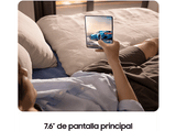 Móvil - Samsung Galaxy Z Fold5 5G, 1TB, 12GB RAM, Negro, 7.6 QXGA+, Plegable, Qualcomm Snapdragon, 4400 mAh, Android 13