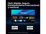 TV QLED 40 - Hisense 40A5S, Full-HD, Posición de monitor, Modo Juego, Modo Deportes IA, Negro