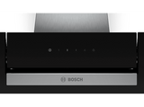 Campana - Bosch DWK87EM60, Decorativa, 80 cms, 3+1 Velocidades, 669 m³/h, 255 W, 60 dB, Negro