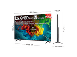 TV QNED Mini LED 85 - LG 85QNED82B6A, UHD 4K, Procesador Inteligente α8 AI Processor 4K Gen3, Smart TV, DVB-T2 (H.265), Negro
