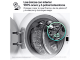 Lavadora carga frontal - LG F4X7511TWS, 11 kg, 1400 rpm, 23 programas, TurboWash 360º, Autodosificación, Blanco