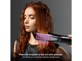 Secador - Cecotec AirLisse 6in1 iTwerk Platinum, Infrarrojos, Placas vibratorias, Función plasma, 3 modos, 6 accesorios, Platinum