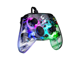 Mando Xbox - Turtle Beach Afterglow™ Wired RGB, Para Xbox Series, Con Cable, Tecnología Hall-Effect, Multicolor y Transparente