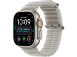 Apple Watch Ultra 4 (2026), GPS+CEL, 49mm, Caja de titanio Natural, Correa Ocean Band Gris traslúcido, Siri AI