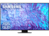 TV QLED 55 - Samsung TQ55Q80CATXXC, UHD 4K, Smart TV, Inteligencia Artificial, Quantum Dot,  Gaming Hub, DVB-T2 (H.265), Carbon Silver
