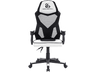 Silla gaming - Newskill Eros Mesh, Carga máx. 150 kg, Respaldo mallado, Tela transpirable, Blanco