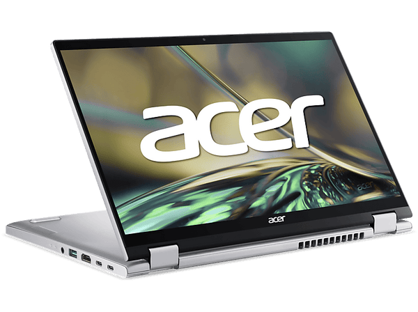 Convertible 2 en 1 - Acer Spin 3 SP314-55N-57RD, 14" Full HD, Intel® Core™ i5-1235U, 16GB RAM, 512GB SSD, Iris Xe G7 80EUs, Windows 11 Home, Plata
