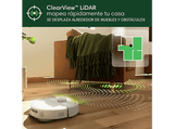 Robot friegasuelos - iRobot Roomba® Plus 405 Combo, 295 ml Depósito Polvo, 3l Depósito Agua Base, 3h Autonomía, Blanco