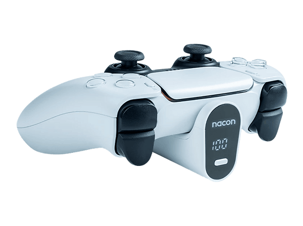 Batería - Nacon PS5DSBATPACK, Para DualSense™ y DualSense Edge™, Añade hasta 6h de autonomía, Para PS5, Blanco