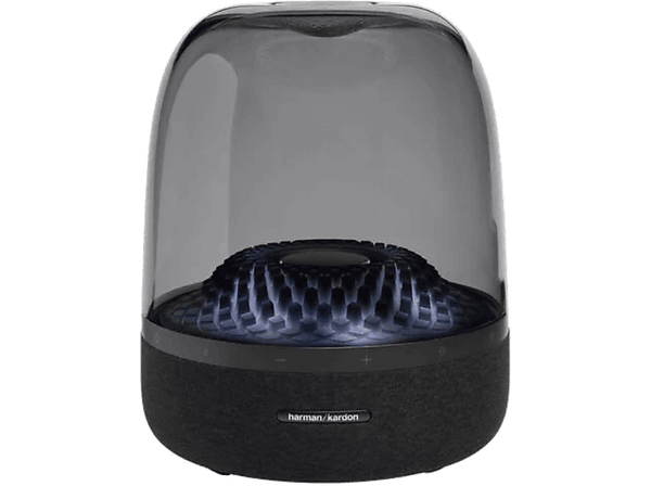 Altavoz estéreo - Harman Kardon Aura Estudio 4, 130W, Bluetooth, Subwoofer, Negro