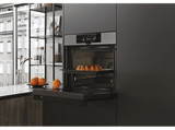 Horno - Haier Series 2 HWO60SM2F9XH, 70l, Multifunción, Pirolítico y Aquálisis, 60 cm, Wi-Fi, 13 funciones, Inox