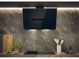 Campana decorativa - Haier HADG9CBS4B, 4 velocidades, 90 cm, Negra
