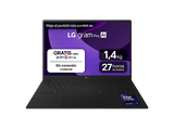 Portátil - LG 16ZD90TR-E.AX8BB, 16 WQXGA, Intel® Core™ Ultra 7-255H, 32 GB, 2 TB SSD, GeForce RTX™ 5050, Sin sistema operativo