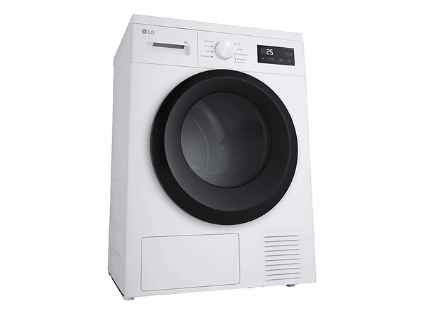 Secadora bomba de calor - LG RHA1008NWK, 8 kg, 8 programas, Blanco