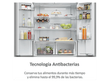 Frigorífico americano - Haier Cube 90 Series 5 HCR5919EHMP, No Frost, 190 cm, 525 l, Dispensador agua, Fabricador hielo, Inox
