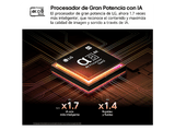 TV QNED MiniLED 85 - LG 85QNED93A6A, UHD 4K, Procesador Inteligente α8 AI Processor 4K Gen2, Smart TV, DVB-T2 (H.265), Negro