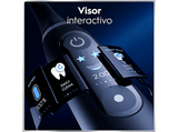 Cepillo eléctrico -  Oral-B iO 6s, Pack doble,  5 modos, Seguimiento con app, Pantalla interactiva, Sensor de presión, Estuche de viaje, Negro y rosa