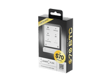 Crypto Wallet - Ledger Flex™ 70$ Bitcoin, Pantalla táctil de E Ink® 2.84, Bluetooth, Batería 200 mAh, Gris