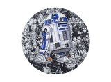 Alfombrilla ratón - Wondee SWALF002, Antideslizante, Diseño Redondo R2D2